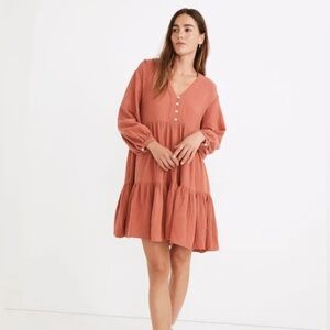 Madewell Lightspun Colette Mini Dress